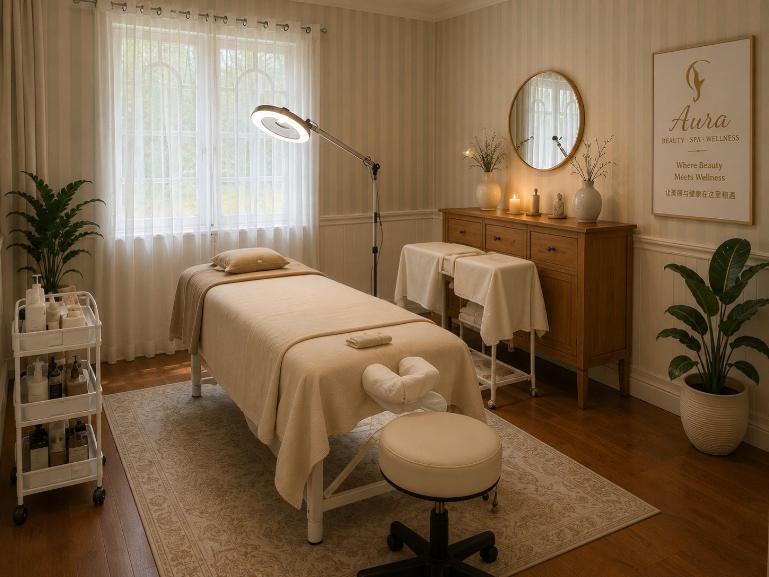 Aura treatment room